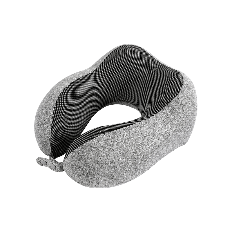 Two buckle hump U-shaped neck pillow