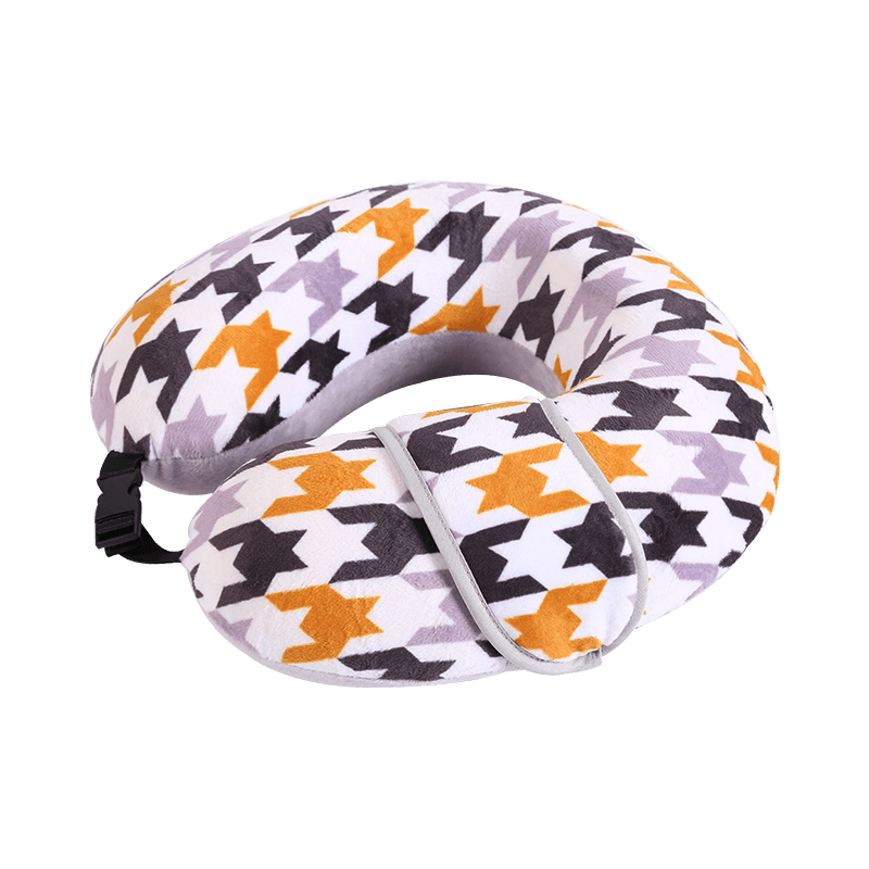 Polyester U-shaped neck pillow
