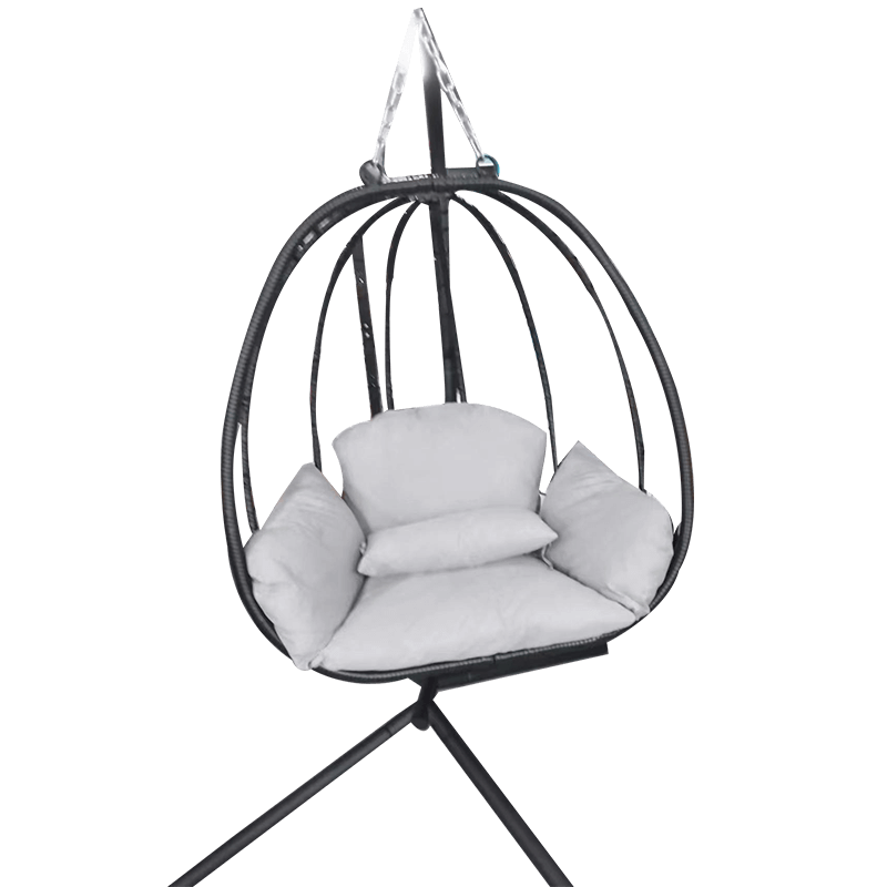 Garden wicker rattan hanging swing chair