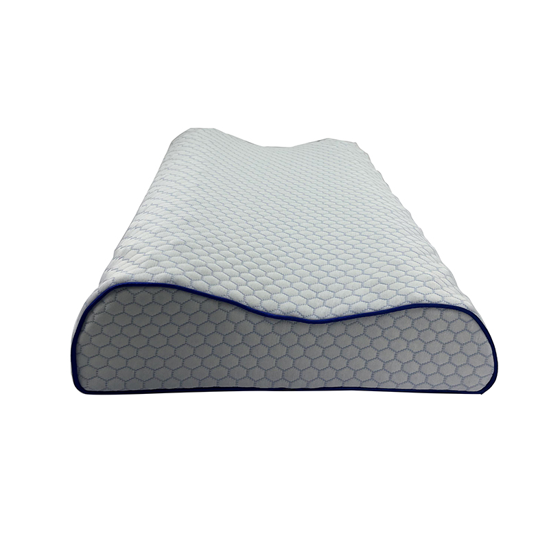 Memory foam B-shaped pillow