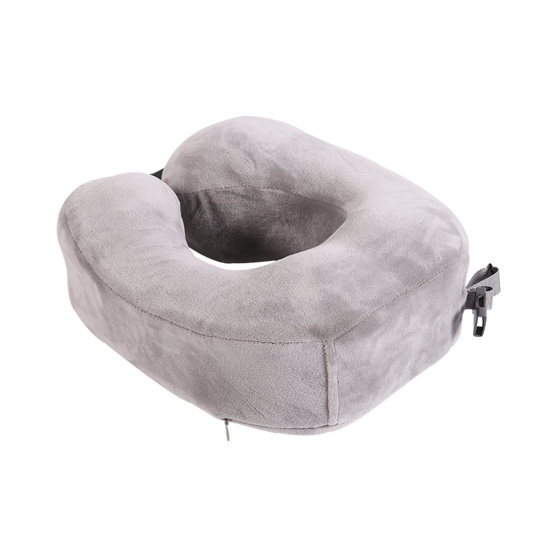 Snap small snail memory foam neck pillow