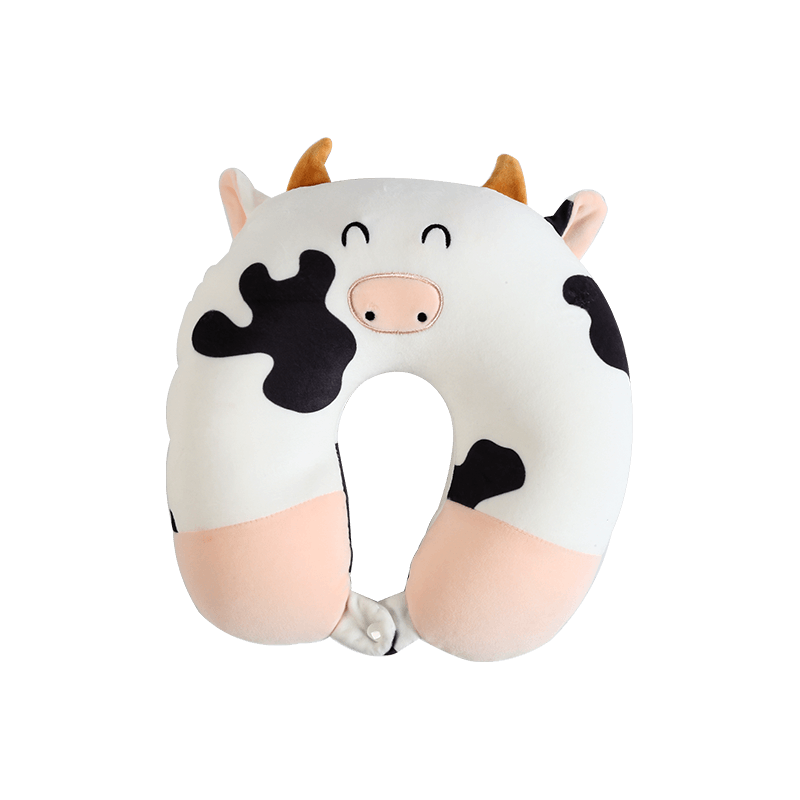 Cartoon shape two-in-one deformation pillow